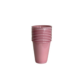 VASO 7OZ ROSADO X10